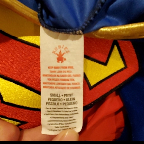 Rubies Super Girl juniors costume size small - Picture 6 of 8